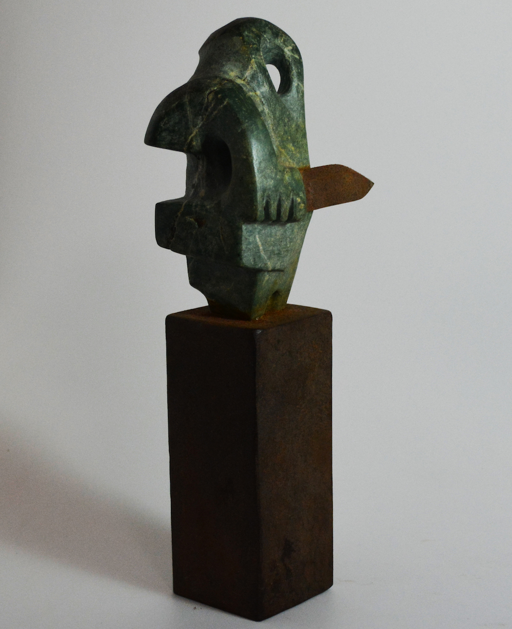 Skulptur „The Green Guardian“